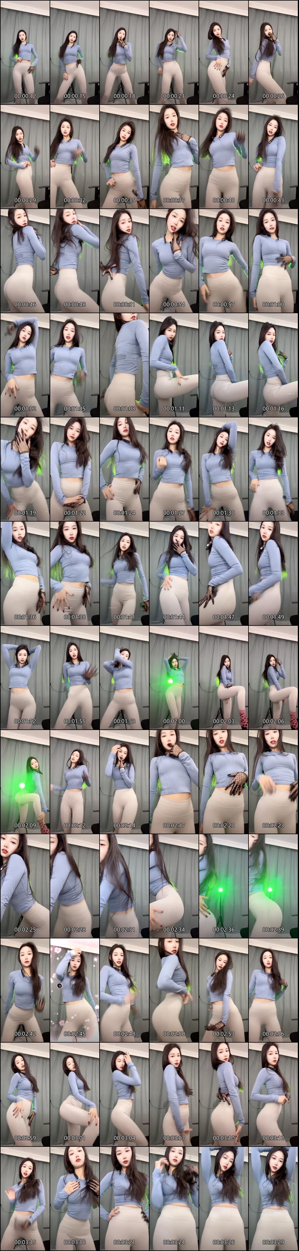 快手小甜甜瑜伽裤热舞合集_性感摇摆魅力十足_1