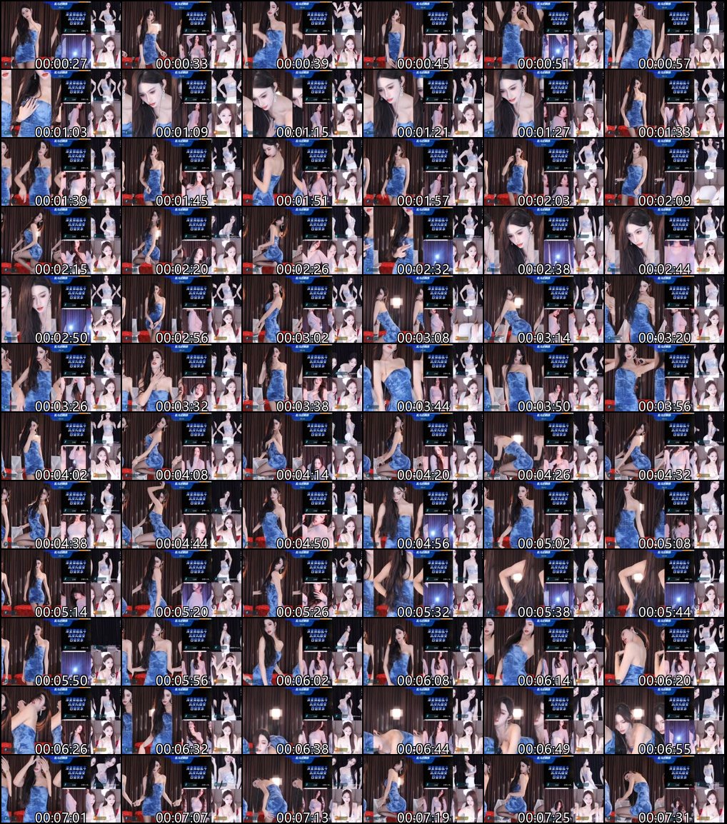 虎牙长腿兮兮热舞主播多人PK精彩合集_1