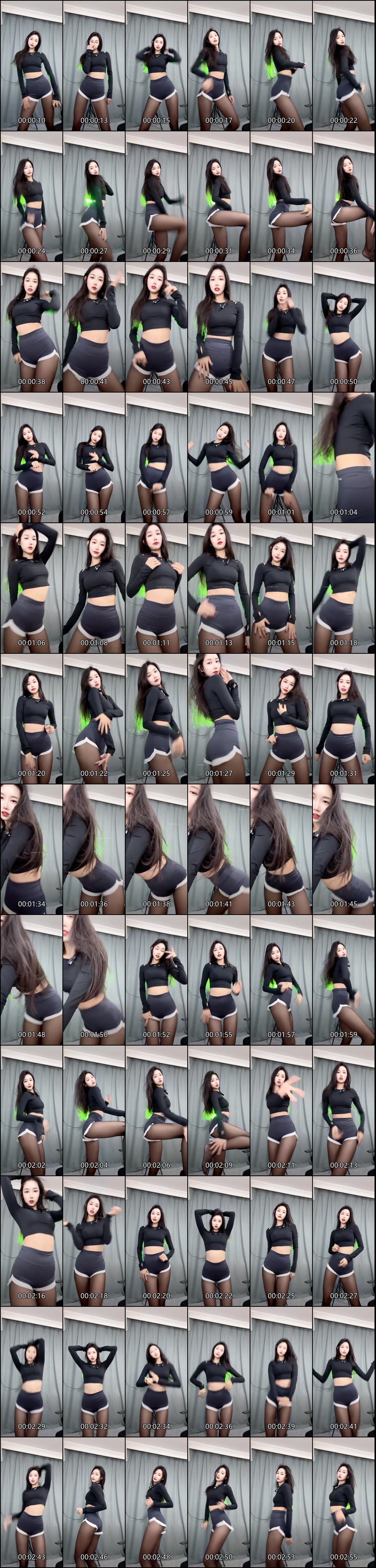 快手小甜甜瑜伽裤热舞合集_动感十足燃爆全场