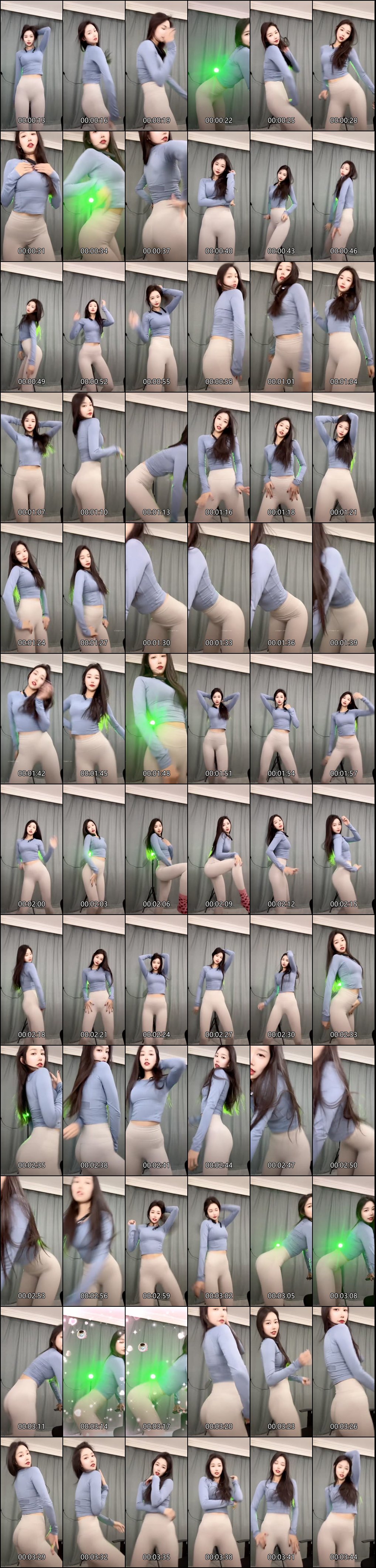 快手小甜甜瑜伽裤热舞合集_动感扭臀魅力十足