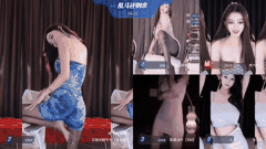 虎牙长腿兮兮热舞主播精彩PK多人赛合集_10