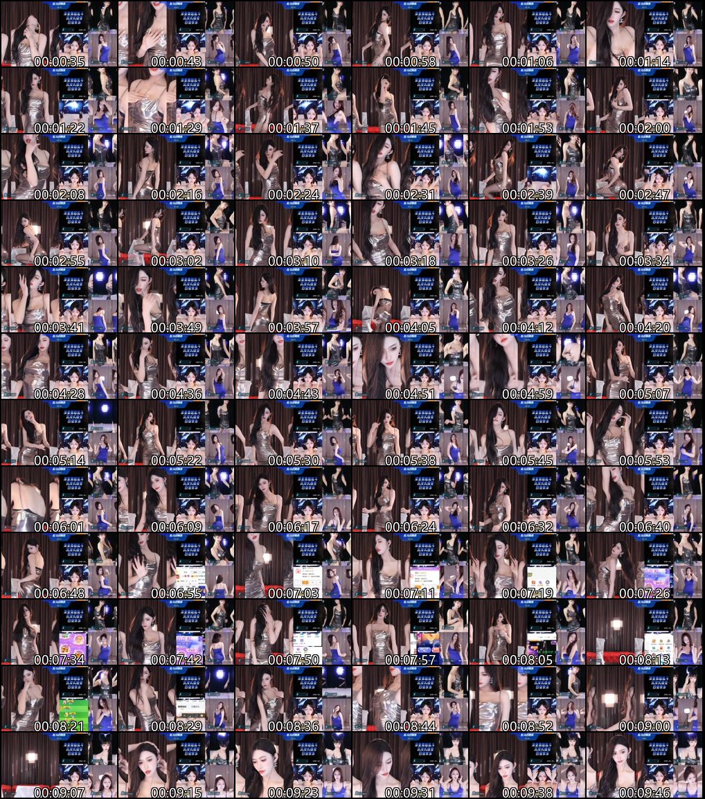 虎牙长腿兮兮热舞主播精彩PK多人赛合集_81