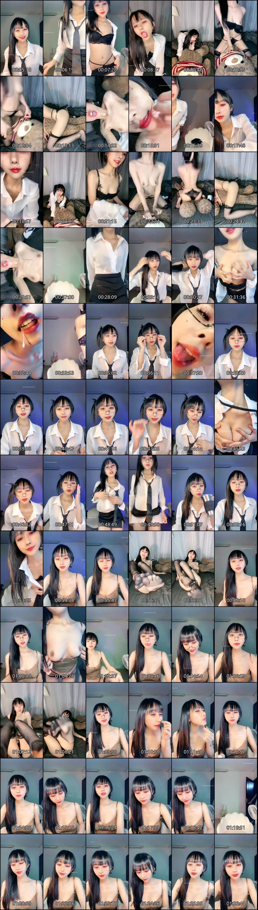 蜜桃酱诱惑舔舐甜蜜汁液流淌间欲火焚身无法自拔