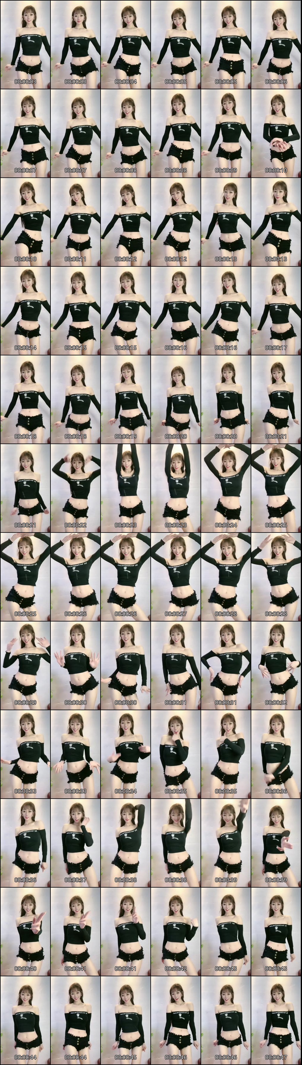 快手热舞_骨感美少女皮裤牛仔裤瑜伽裤摇臀魅惑秀