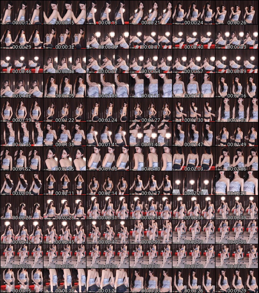 虎牙长腿兮兮热舞主播精彩PK多人赛合集_34