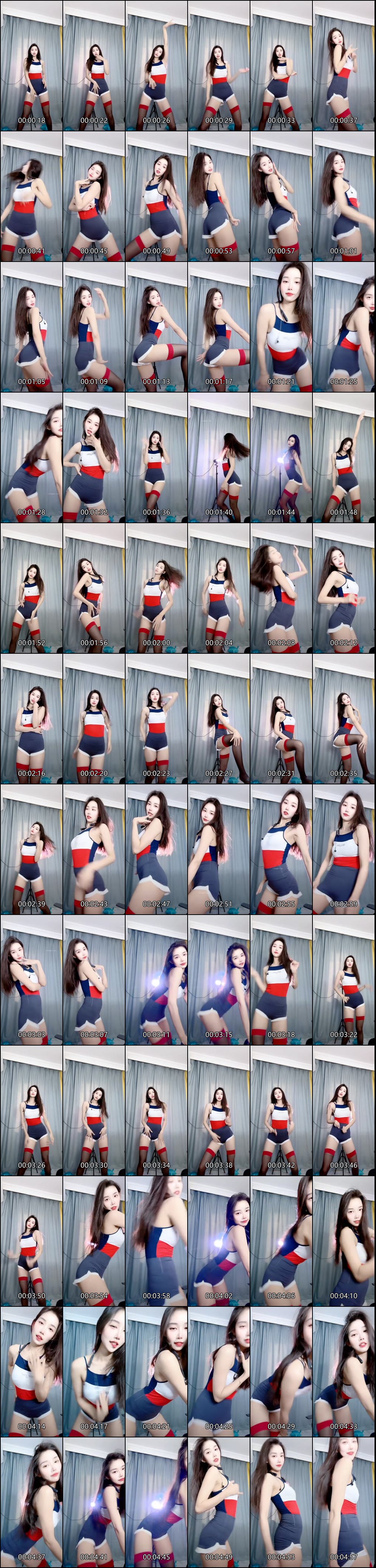 快手小甜甜瑜伽裤热舞合集_动感扭动魅力十足