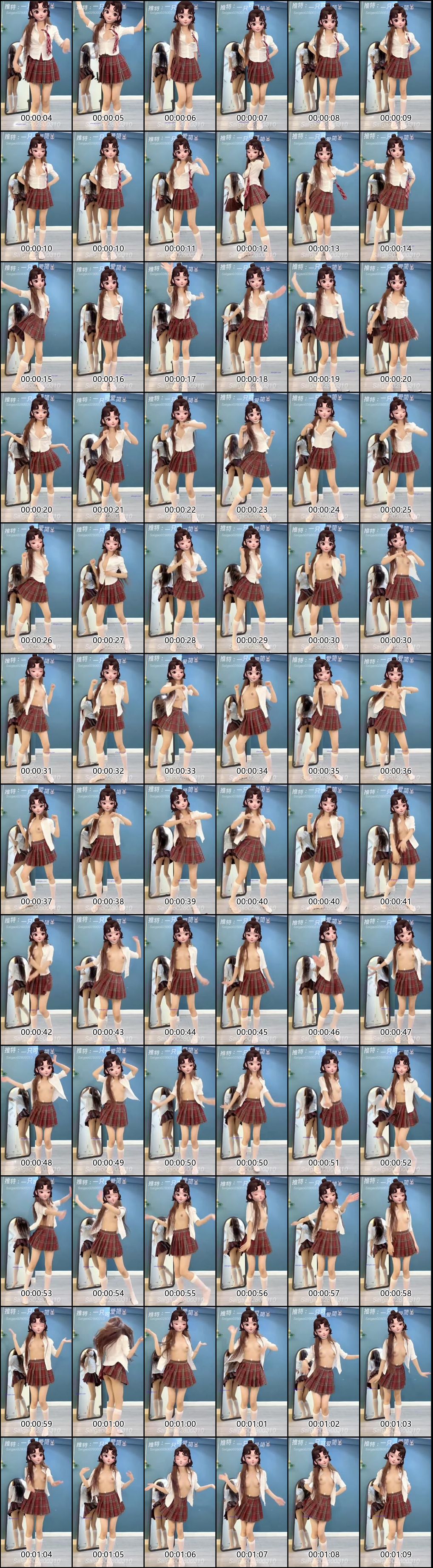 可爱简_Saigao02800310_裸舞合集11_抖音风网红人物精彩演绎