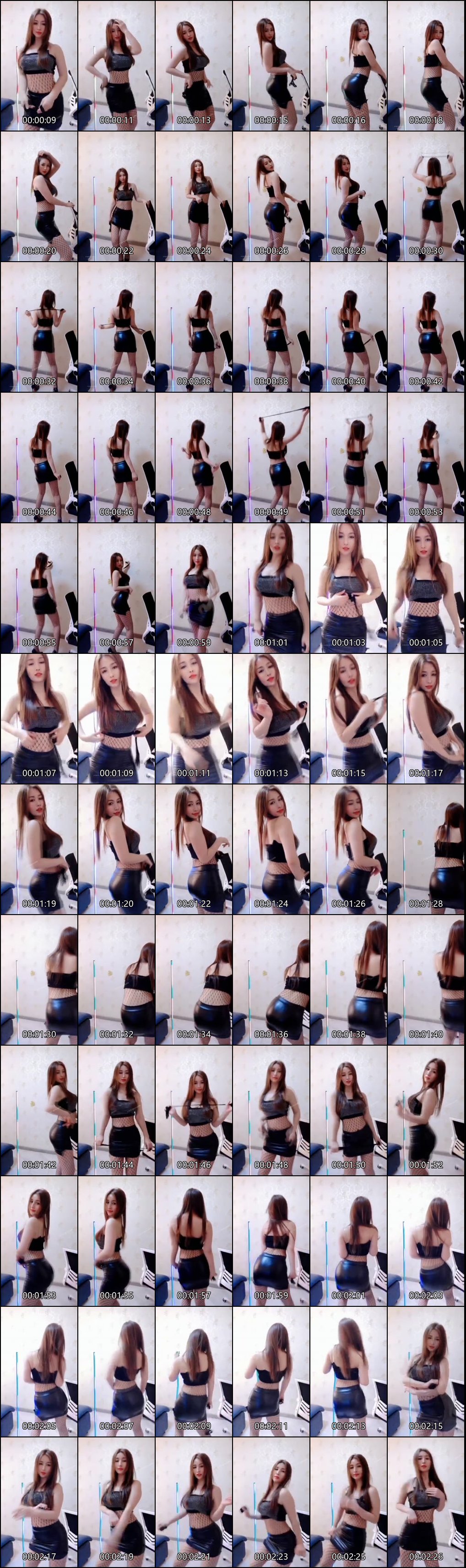 快手雪妹儿瑜伽裤超短裙黑丝袜热舞_魅力摇臀扭胯诱惑_2