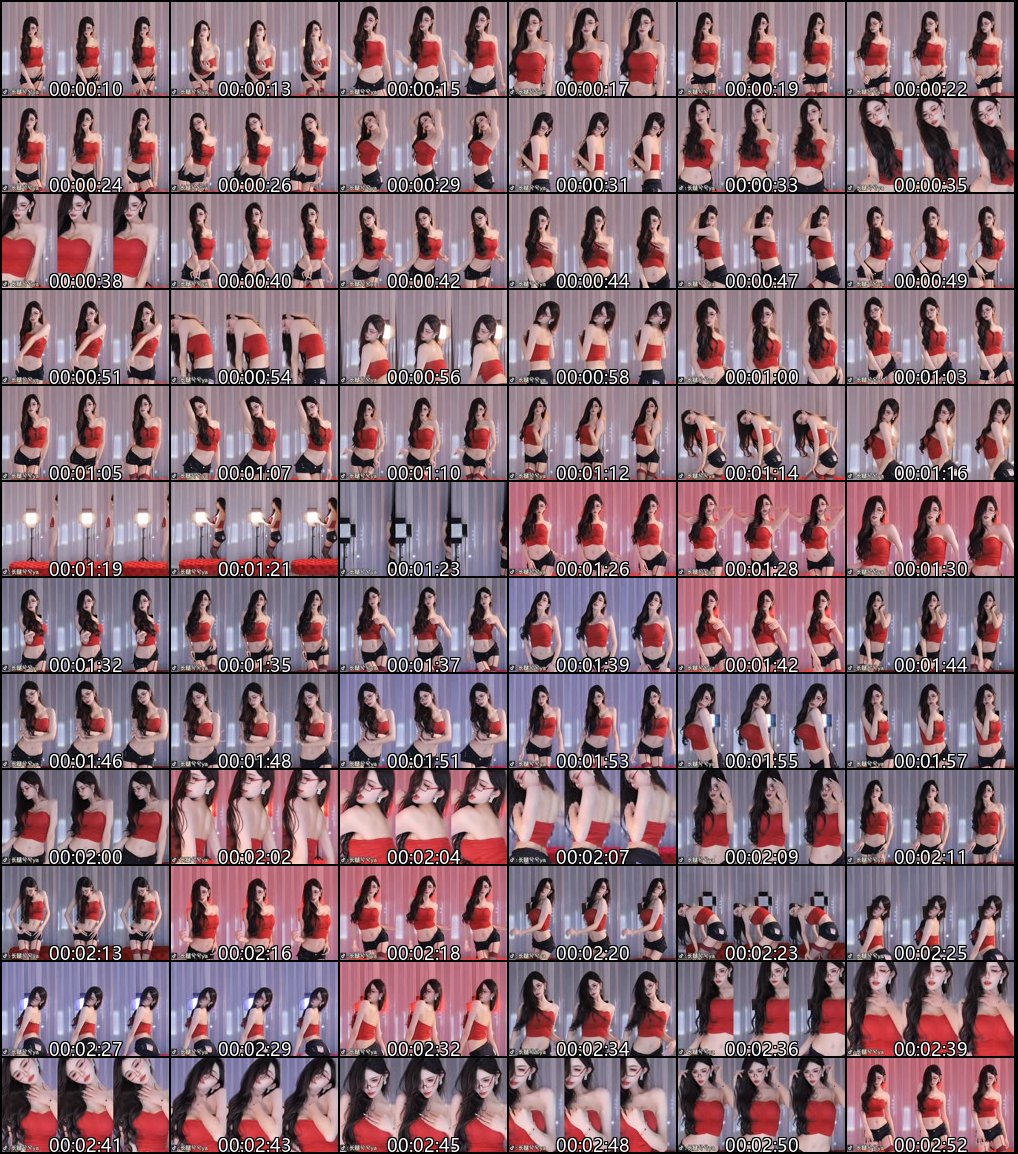 虎牙长腿兮兮热舞主播精彩PK多人赛合集_37