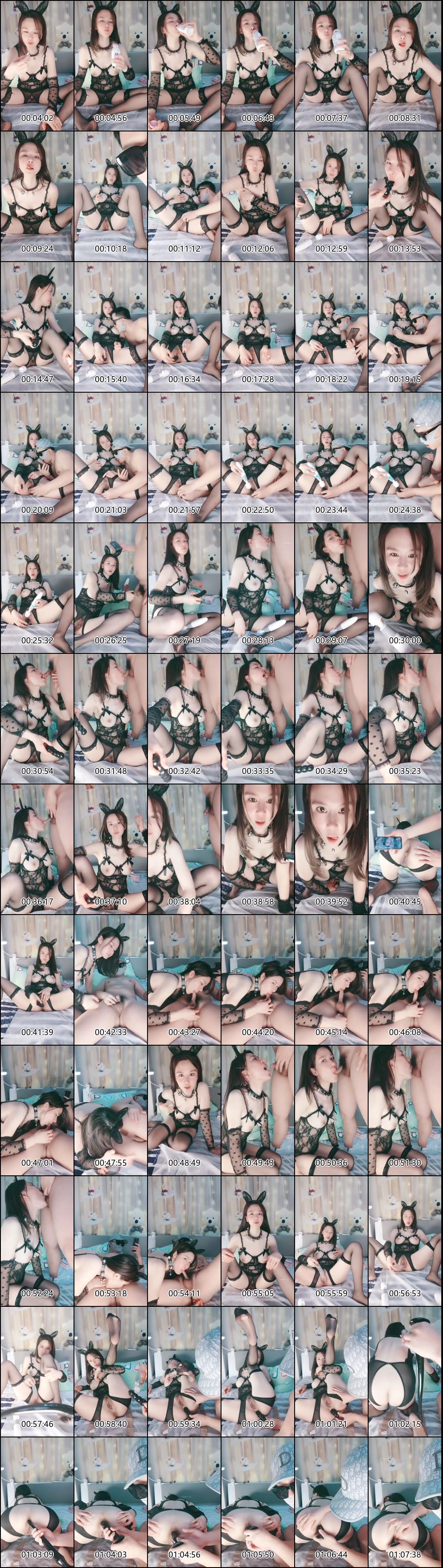 黑丝御姐小妲己激情调教与道具自慰体验_5