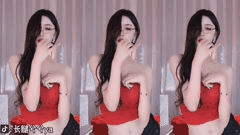 虎牙长腿兮兮热舞主播精彩PK多人赛合集_40