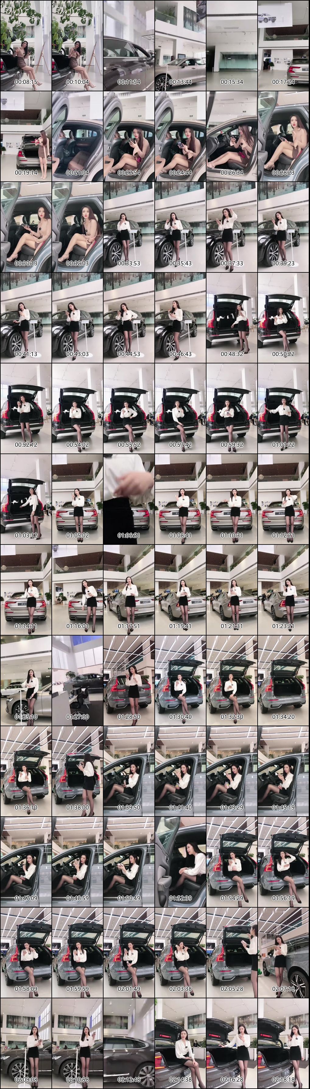 直播卖车现场美女主播闪现各种车型推荐_59