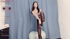 瑜伽裤美女主播性感肥臀与道具自慰精彩合集_3