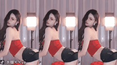 虎牙长腿兮兮热舞主播精彩PK多人赛精选合集