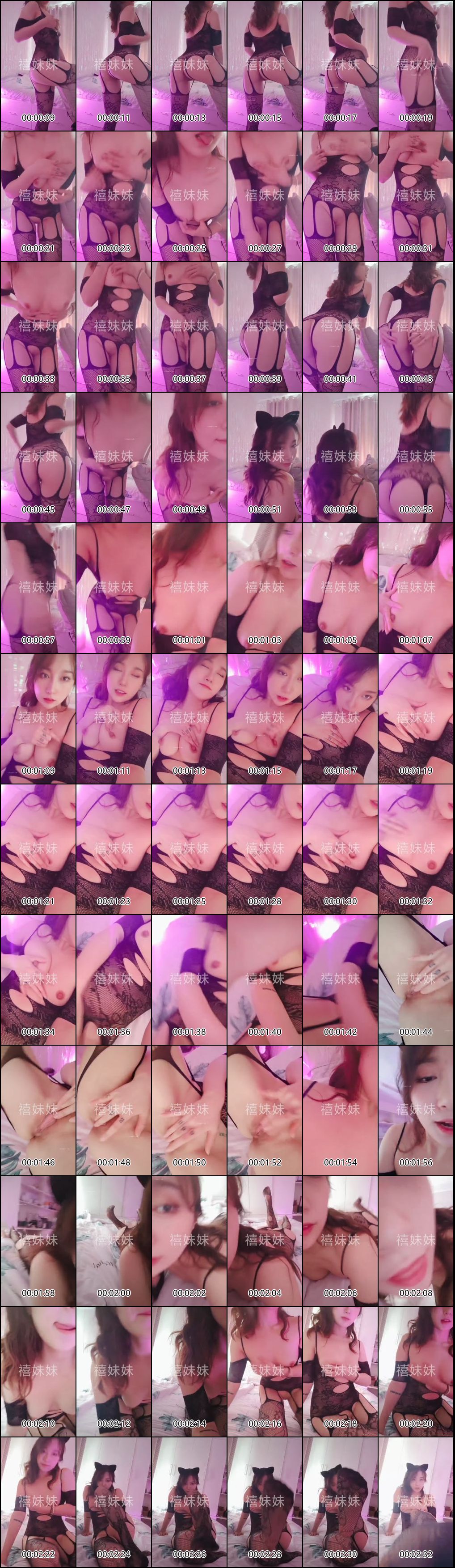 高颜值网红女神禧阿妹私拍视频展现极致反差与激情_3
