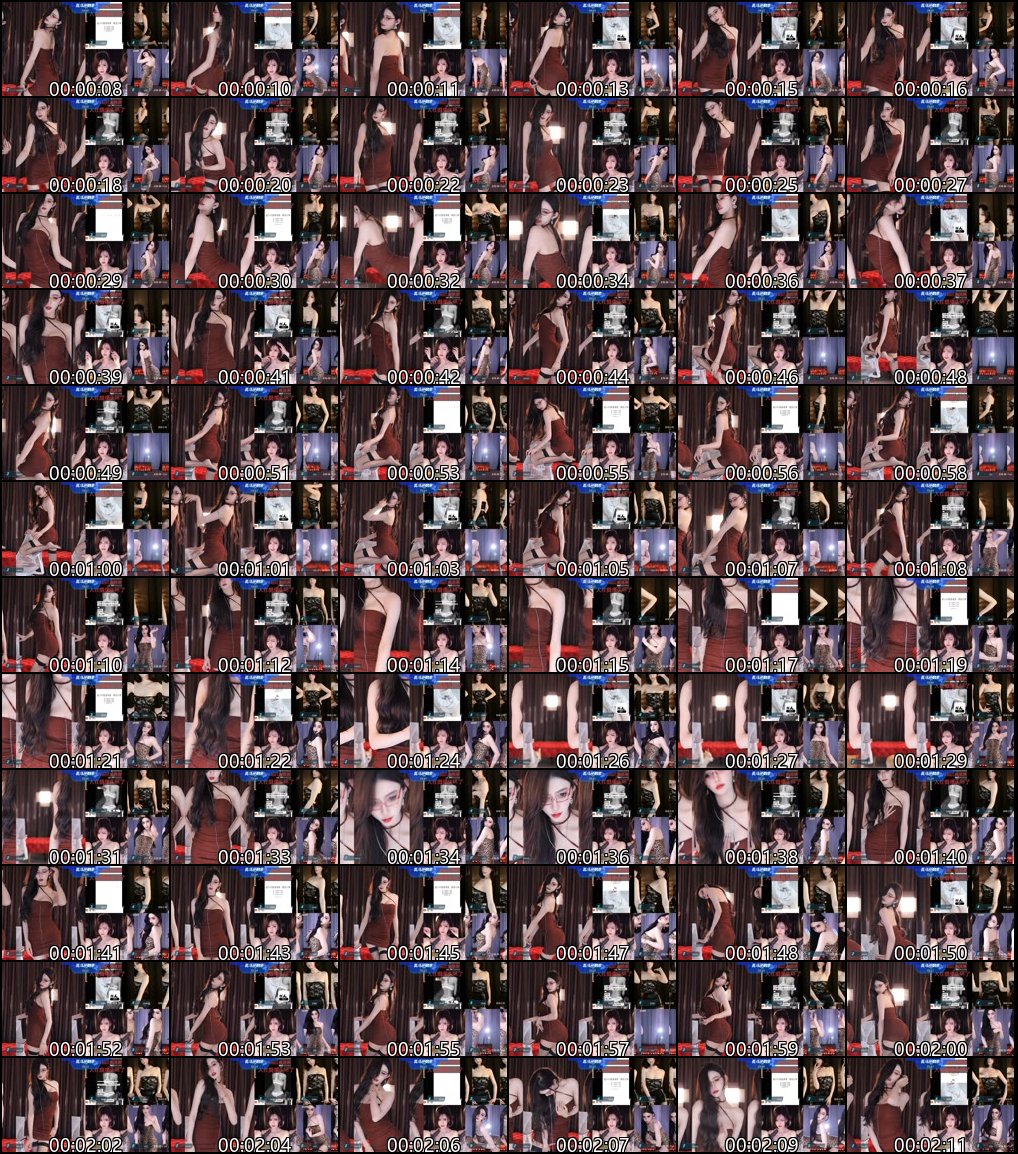 虎牙长腿兮兮热舞主播精彩PK多人赛合集_72