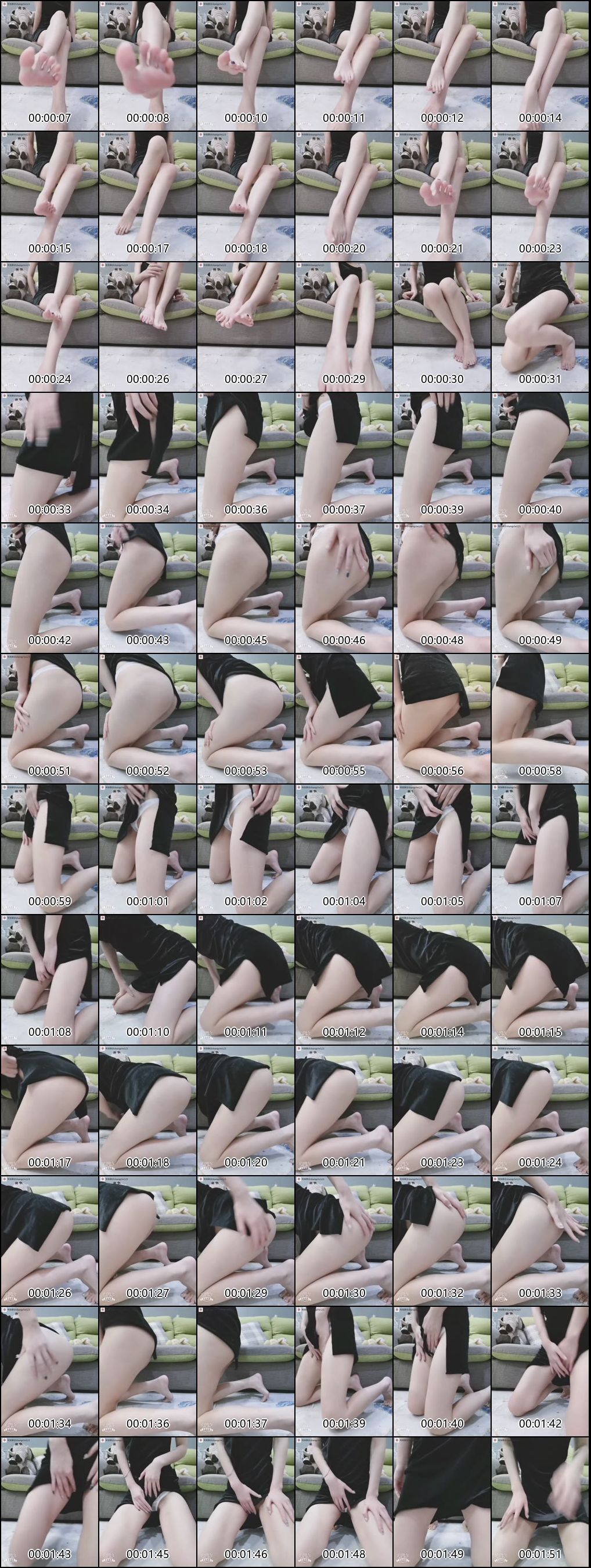 易直播主播初见展现丝袜美腿与足交诱惑_5