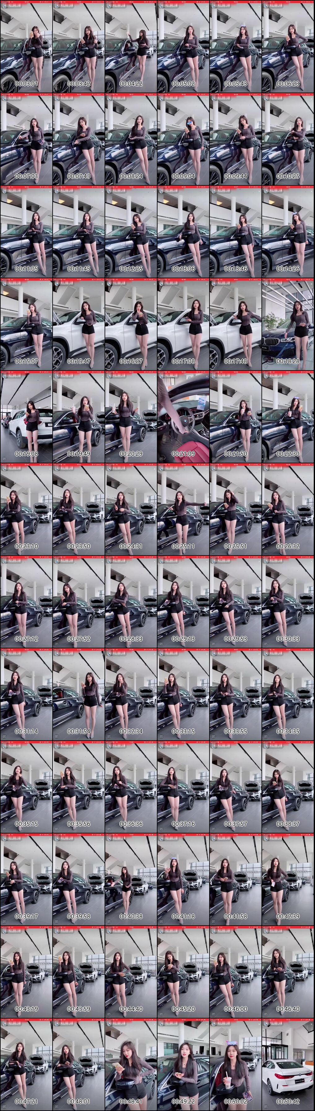 直播卖车现场美女主播闪现各种车型推荐_30