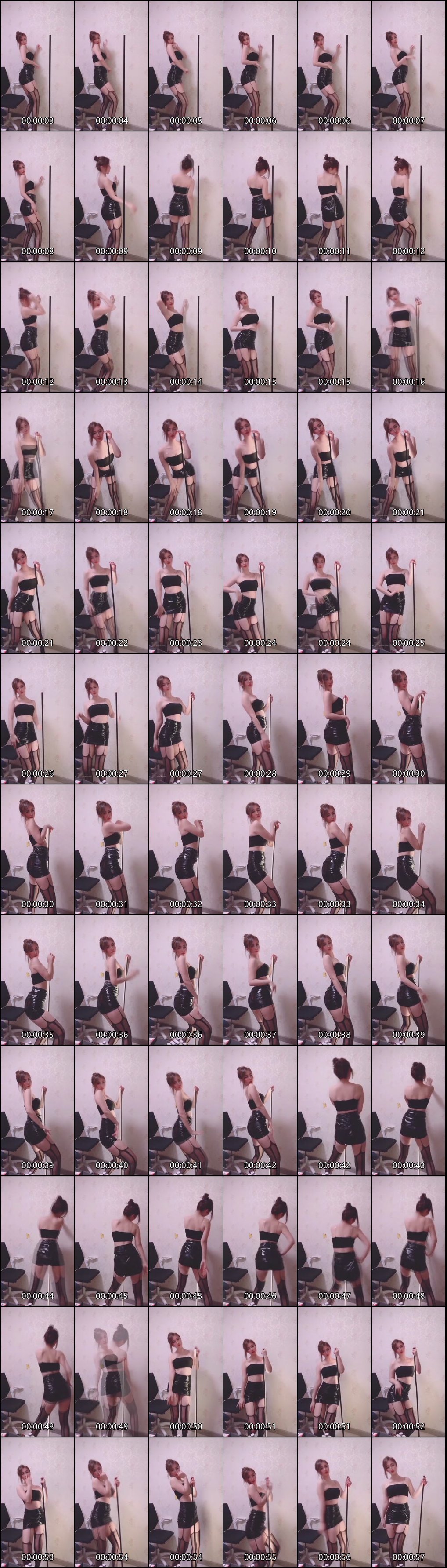 快手雪妹儿瑜伽裤超短裙黑丝袜热舞_魅惑摇臀扭胯秀_1