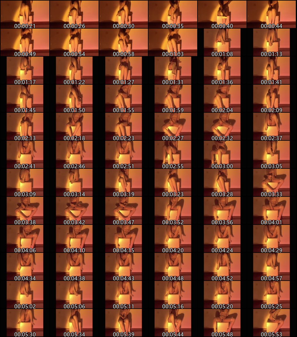 姜姜黄昏光影下的唯美写真集