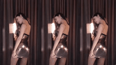 虎牙长腿兮兮热舞主播精彩PK多人赛合集_82