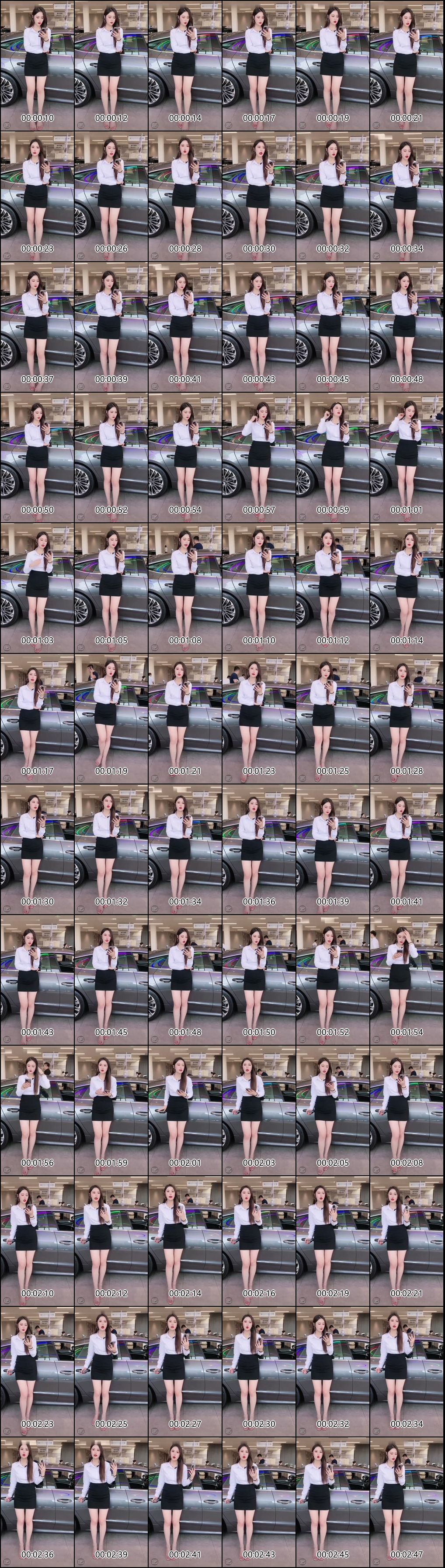 直播卖车现场美女主播闪现各种车型推荐_53