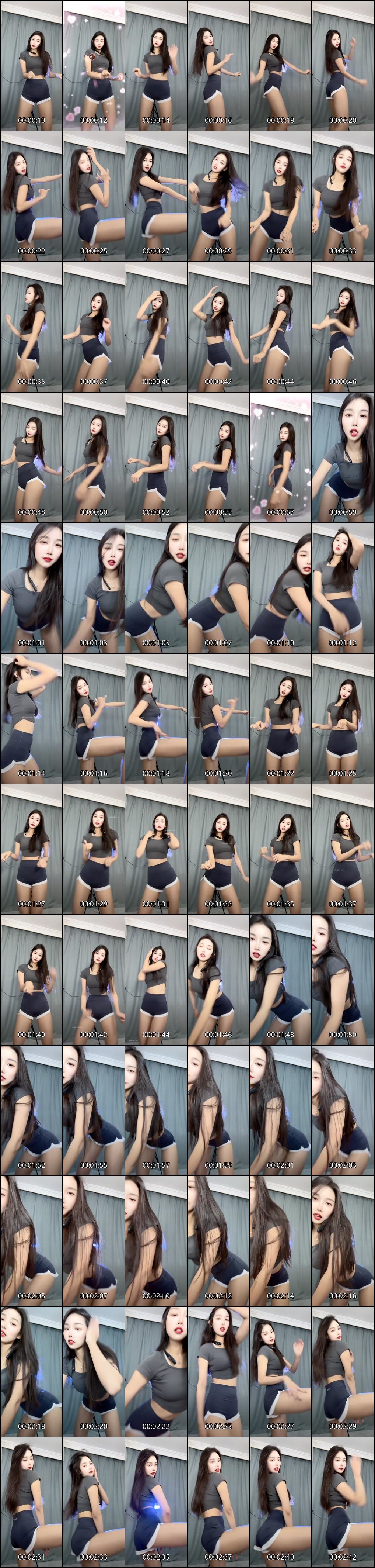 小甜甜快手瑜伽裤热舞合集_性感摇摆魅力无法挡