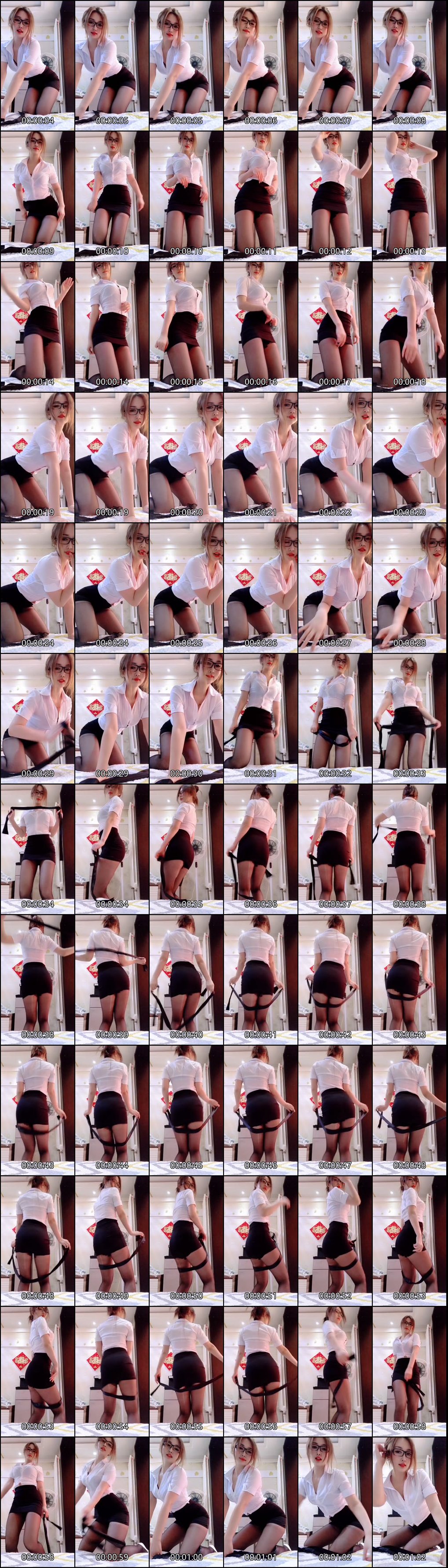 快手雪妹儿瑜伽裤短裙黑丝袜热舞_魅力摇臀扭胯诱惑_2