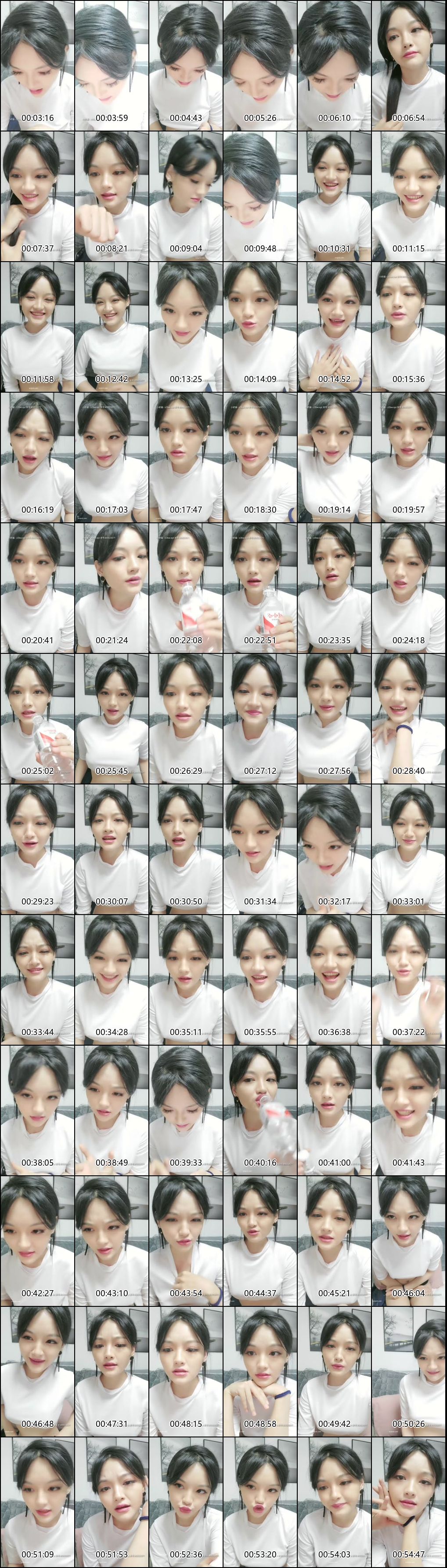 搞怪美女主播小妲己蓝色挂衣半遮美乳跳蛋自慰表演