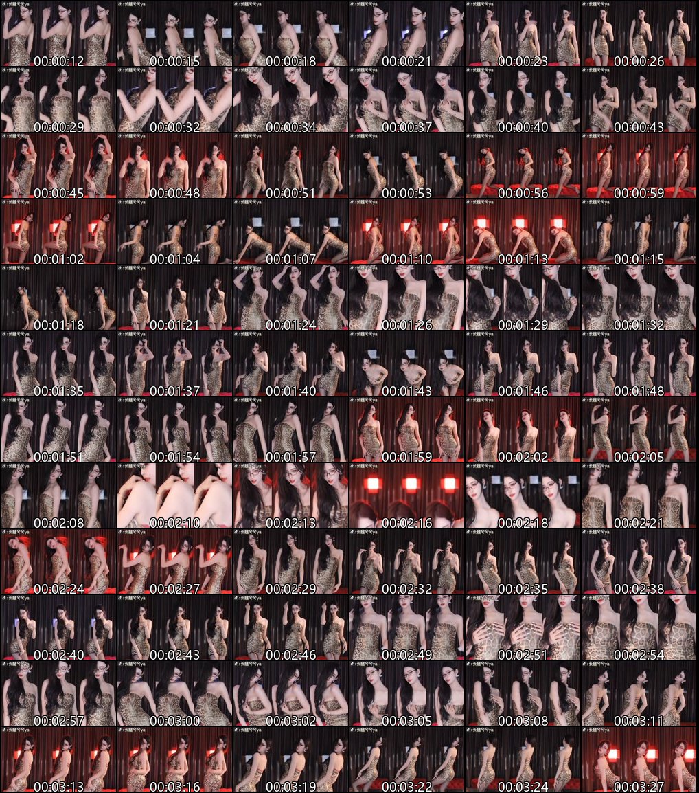 虎牙长腿兮兮热舞主播精彩PK多人赛合集_61