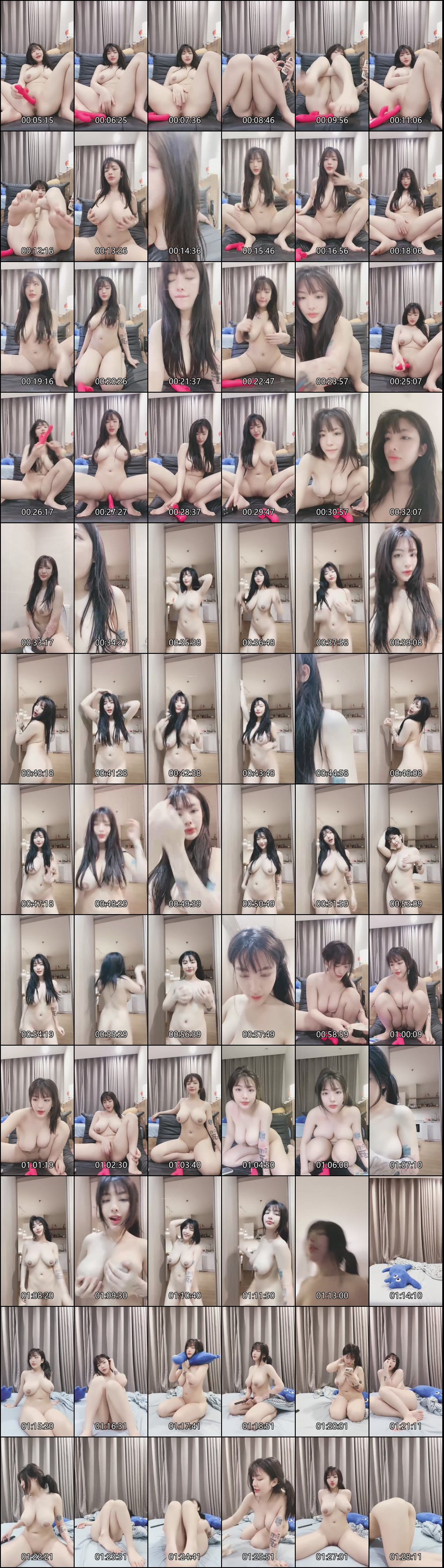 越南巨乳主播Nanacute丰满反差御姐全身诱惑自慰秀