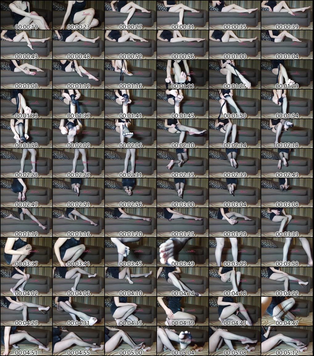 足交爱好者的福音yami主播黑丝玉足精彩合集2_4