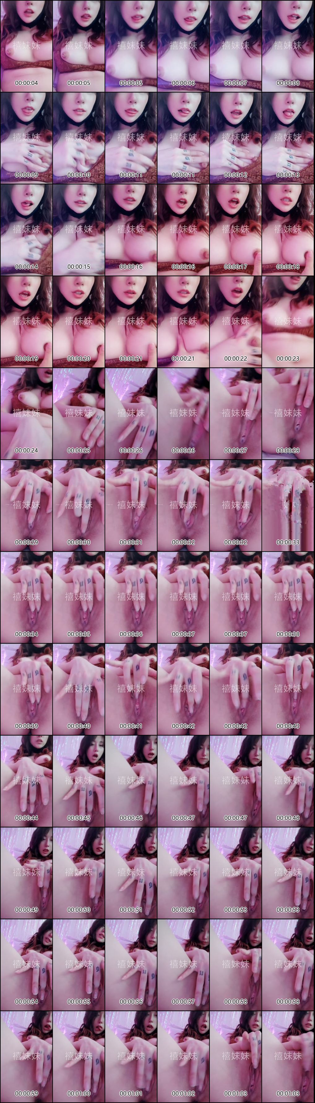 高颜值网红女神禧阿妹私拍视频展现极致反差与激情_28
