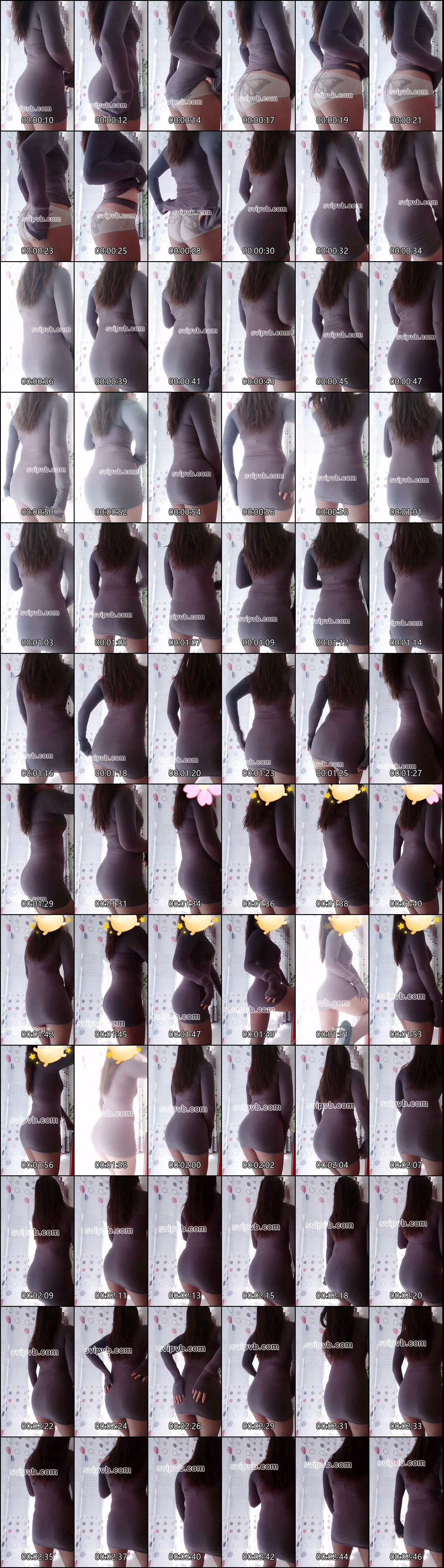 快手网红晴美瑜伽裤短裤热舞_魅力摇臀撩人