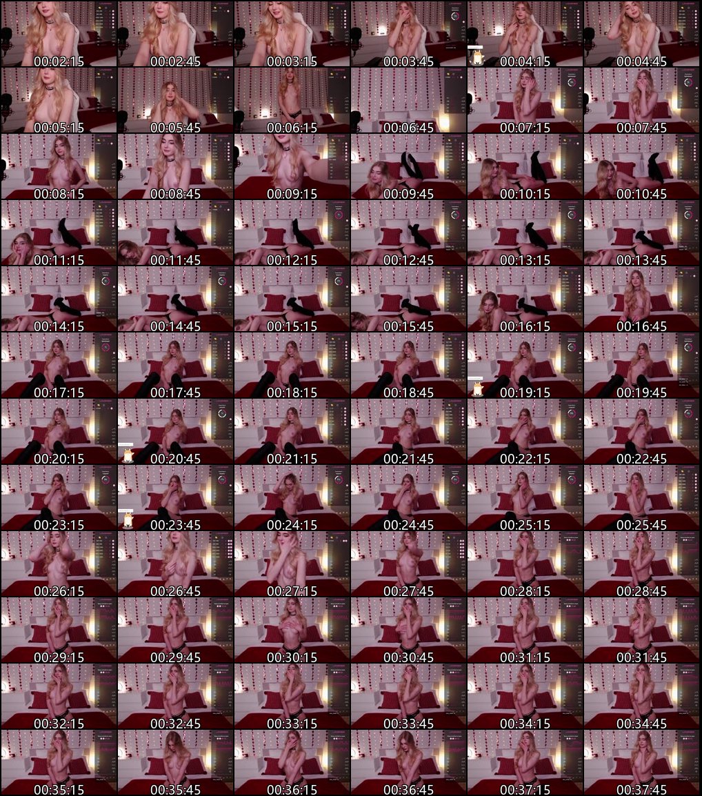 欧美颜值主播VonnaLein极品身材精彩合集