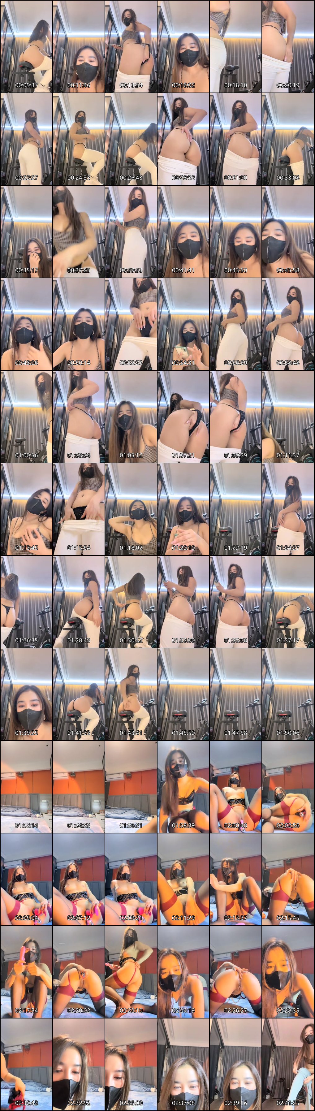 小妲己主播翘臀桃桃健身房户外激情自慰合集_2