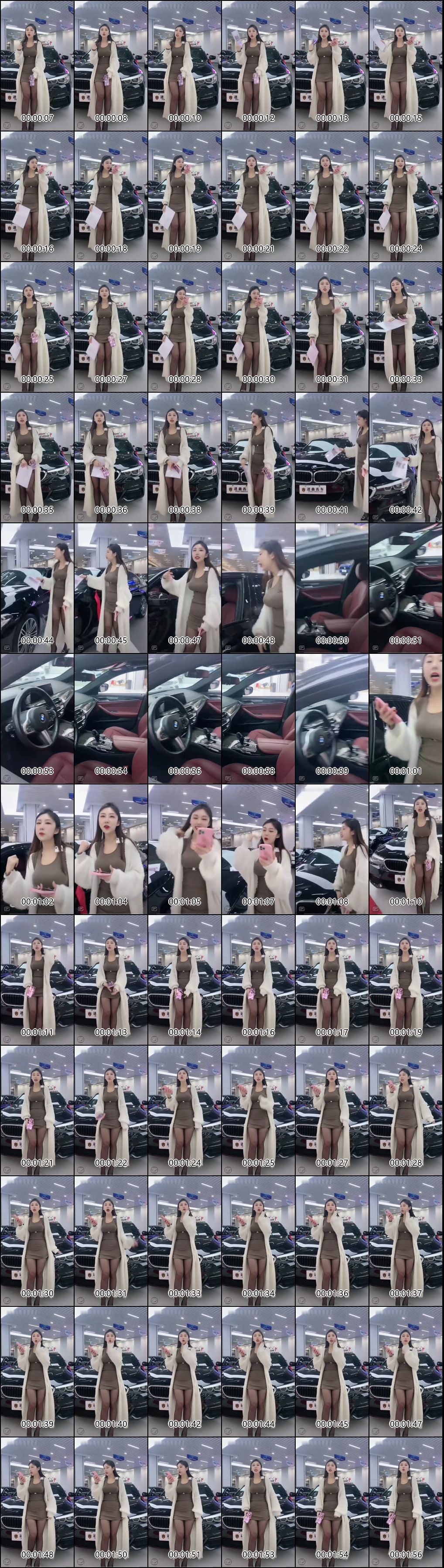 直播卖车现场美女主播闪现各种车型推荐_37