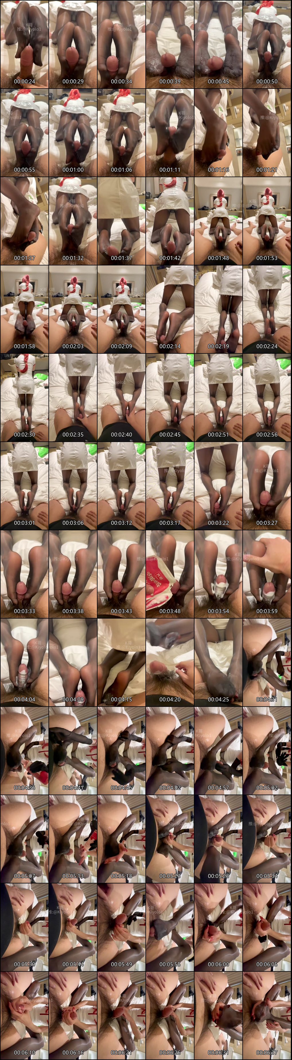 k哥原创足交第五弹_推特足控女神kiyolo1丝袜美脚撩拨直击高潮灵魂