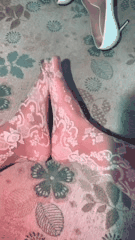 黑丝美腿与足交魅力的完美结合易直播主播office星月合集_13