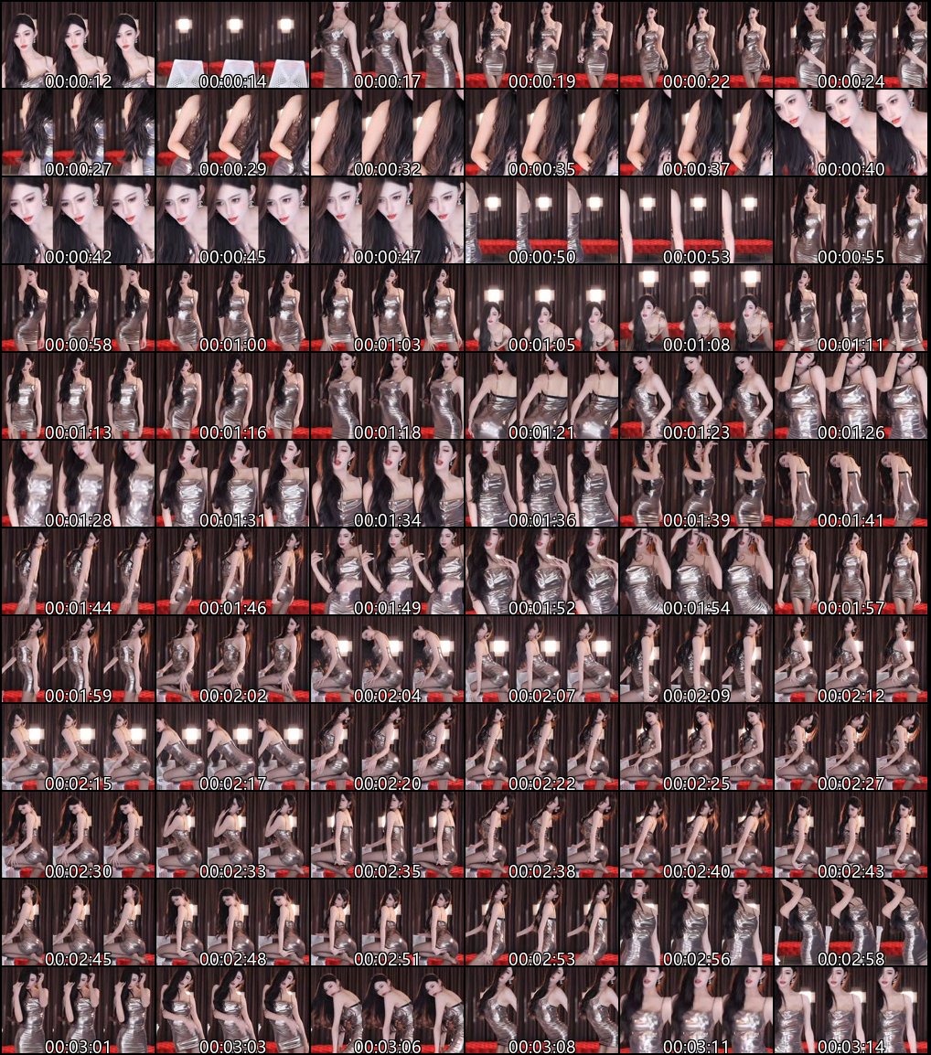 虎牙长腿兮兮热舞主播精彩PK多人赛合集_79