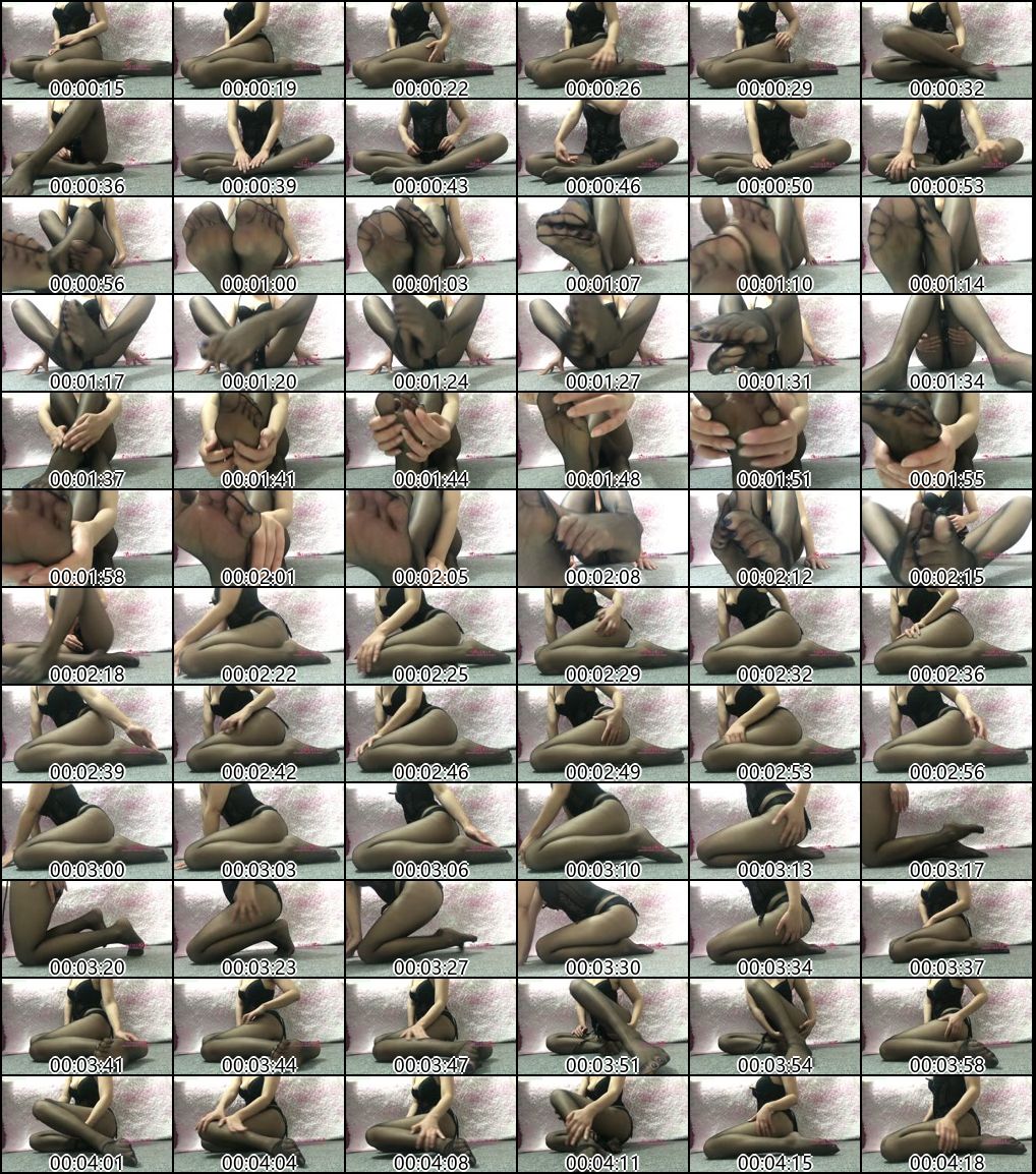足交爱好者必看yami主播黑丝玉足精彩合集_2