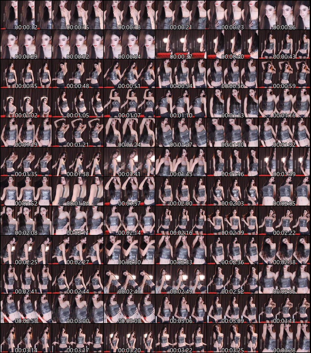 虎牙长腿兮兮热舞主播精彩PK多人赛合集_20