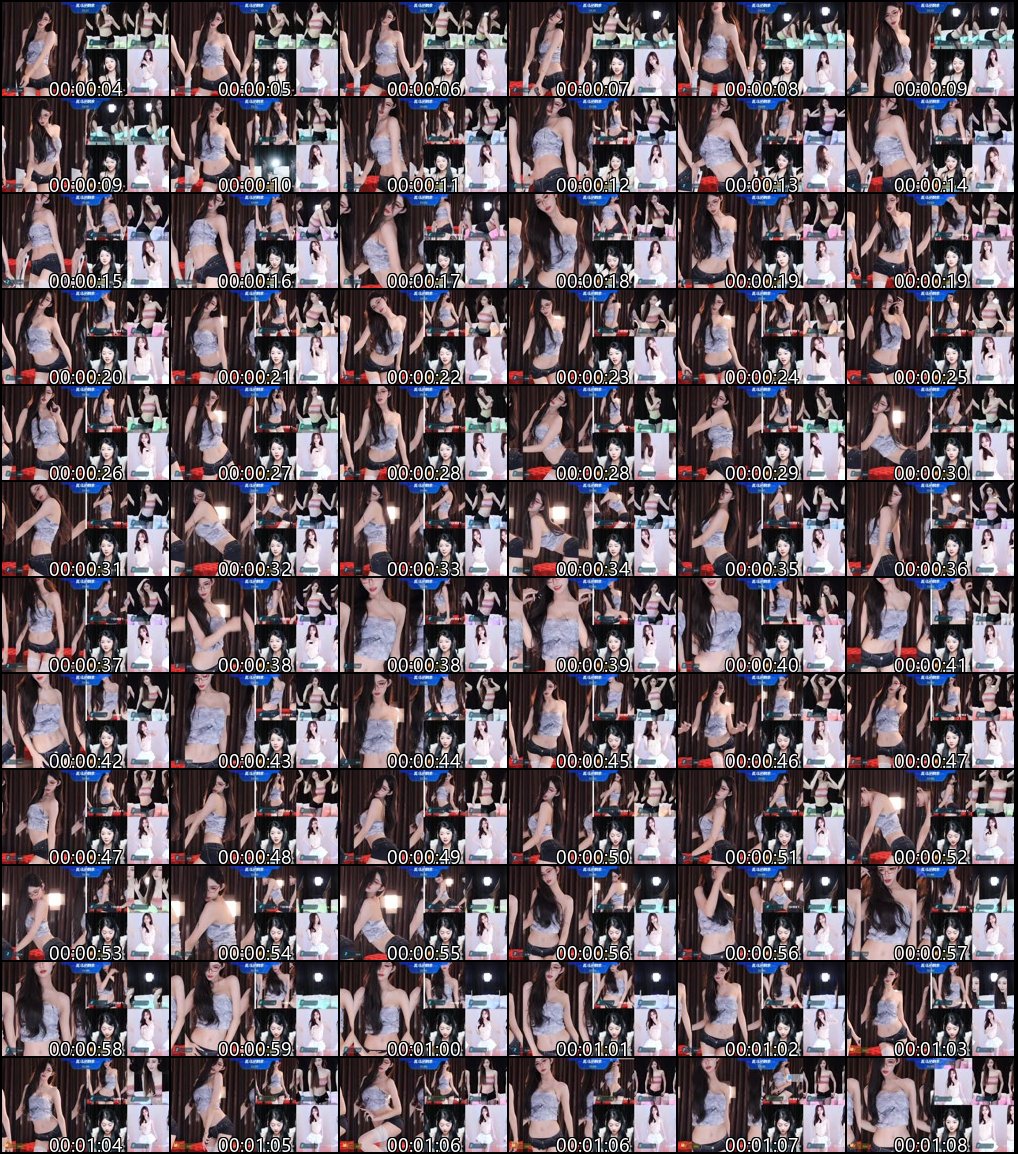 虎牙长腿兮兮热舞主播精彩PK多人赛合集_36