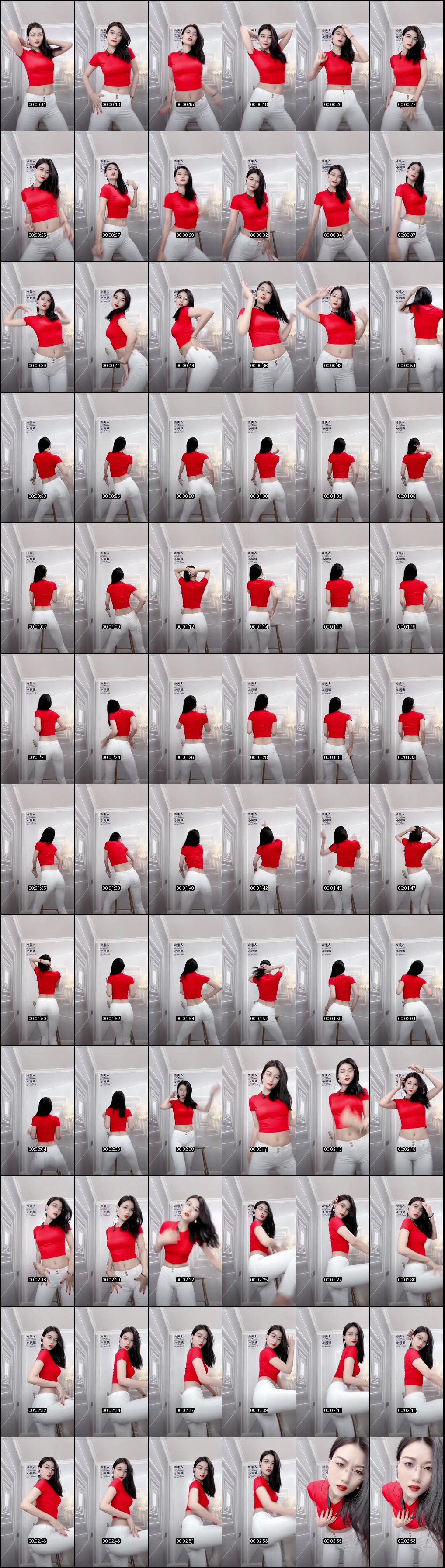 冷艳熟女御姐牛仔裤紧裹翘臀_一字马摇摆骚舞直击男人心底欲望_3