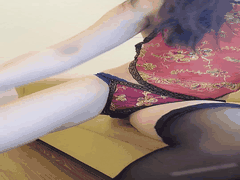 校花闵儿黑丝高跟红肚兜诱惑 自慰高潮兔尾巴肛塞play 反差骚货福利姬