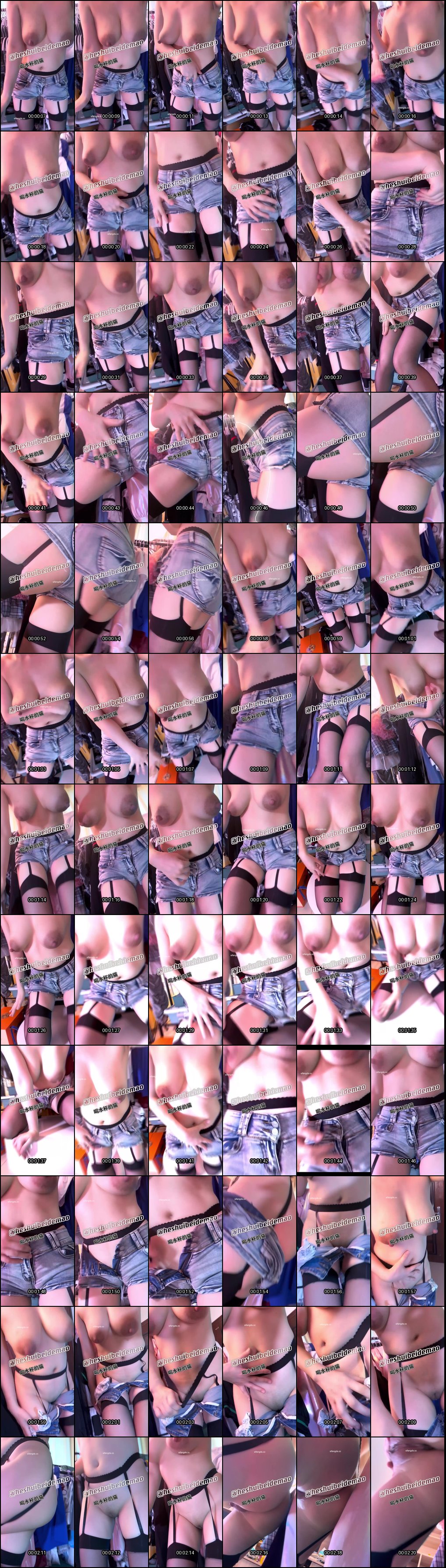 抖音福利姬喝水杯的猫裸舞奶水狂飙50部合集