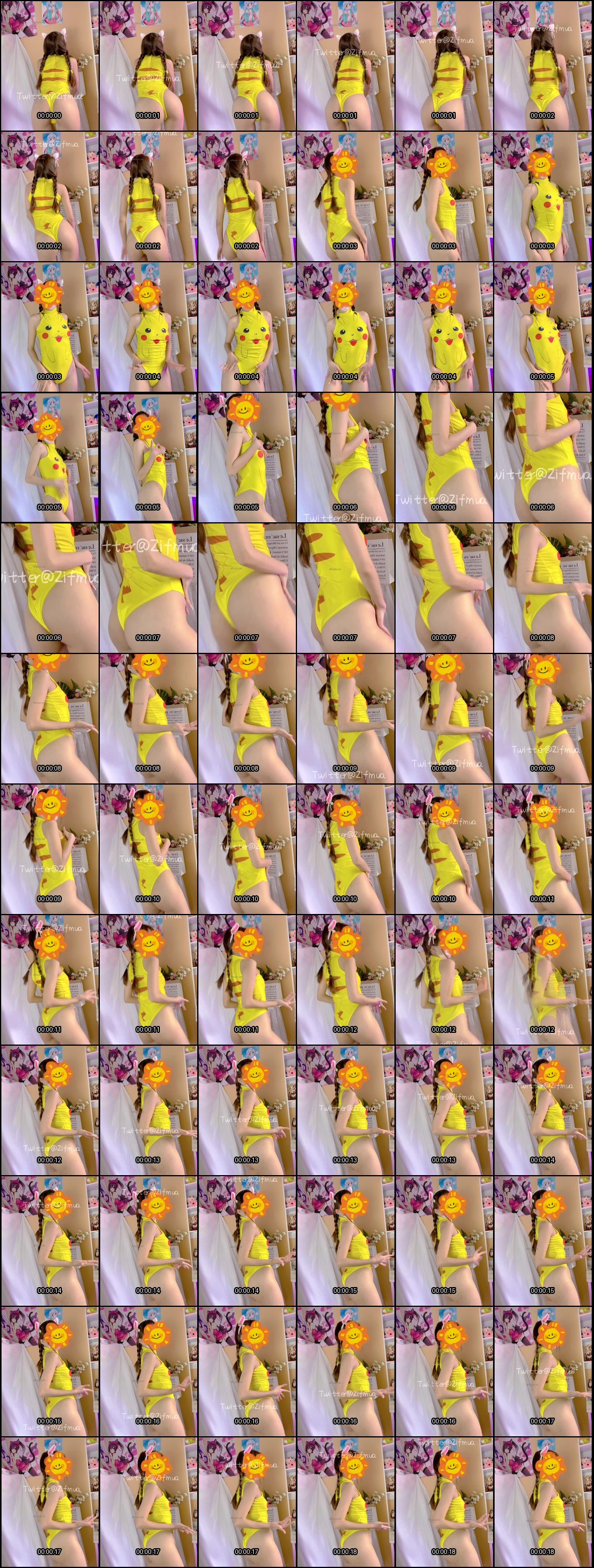 推特女神小仙云高价定制抖音风福利视频合集30部_1