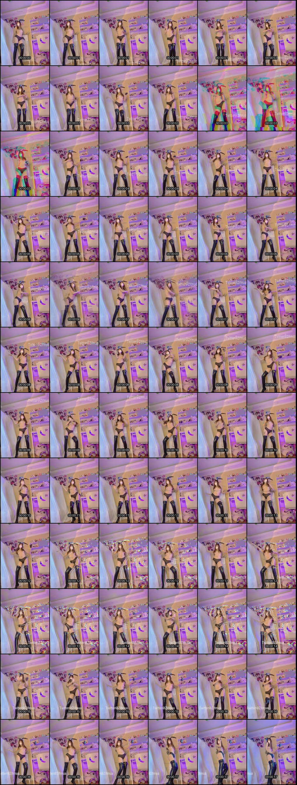 推特女神小仙云高价定制抖音风福利视频合集30部_4