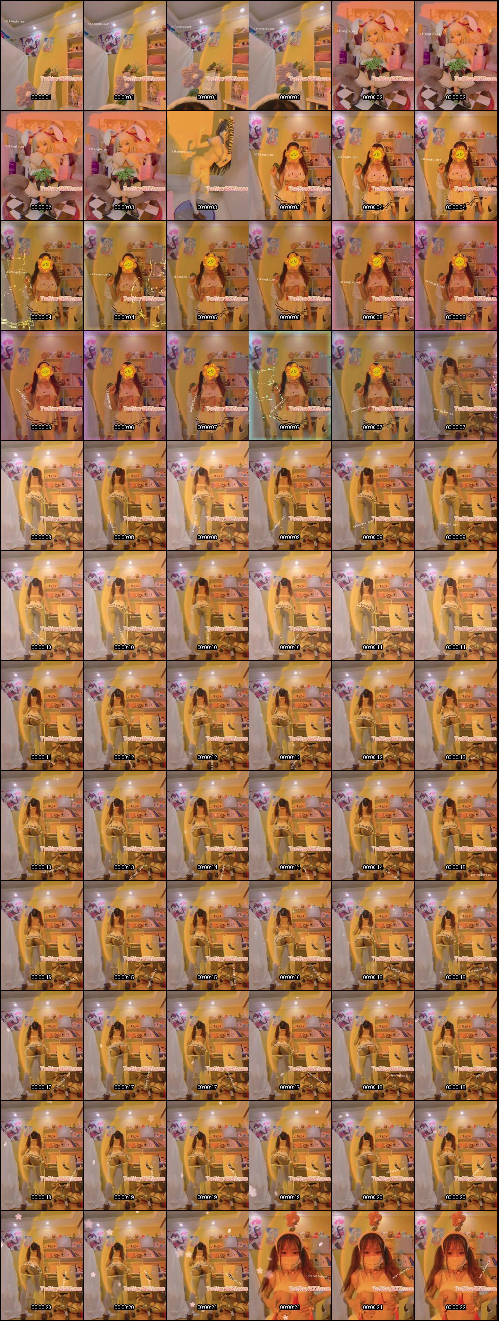 推特女神小仙云高价定制抖音风福利视频合集30部_7