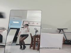 B站舞蹈UP主定制露脸裸舞 性感热舞诱惑全裸表演